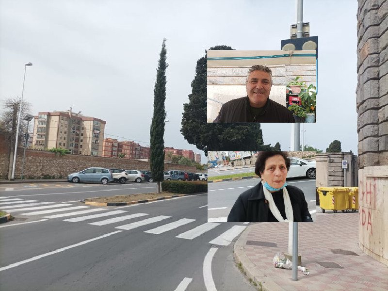 Cagliari, in via Puglia i passanti terrorizzati dalle auto: “Corrono tutti, fate subito gli attraversamenti rialzati”