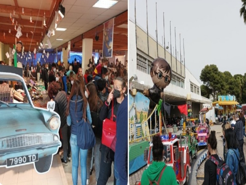 Cagliari, in migliaia per il Potter Day alla Fiera: risorgono anche giostrai e paninari