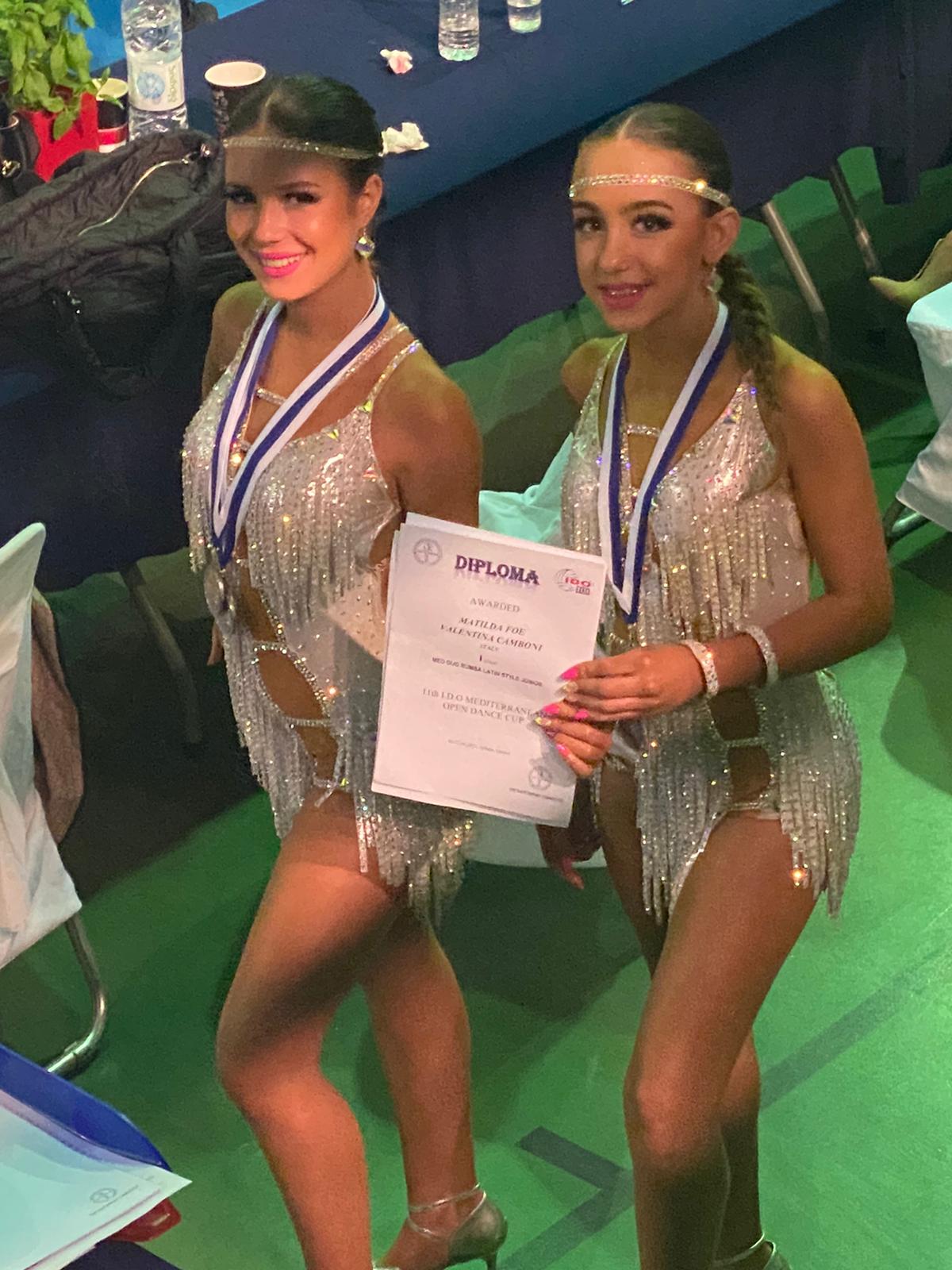 Danza sportiva, la Sardegna trionfa in Grecia: incetta di medaglie all’IDO Mediterranean Open Dance Cup