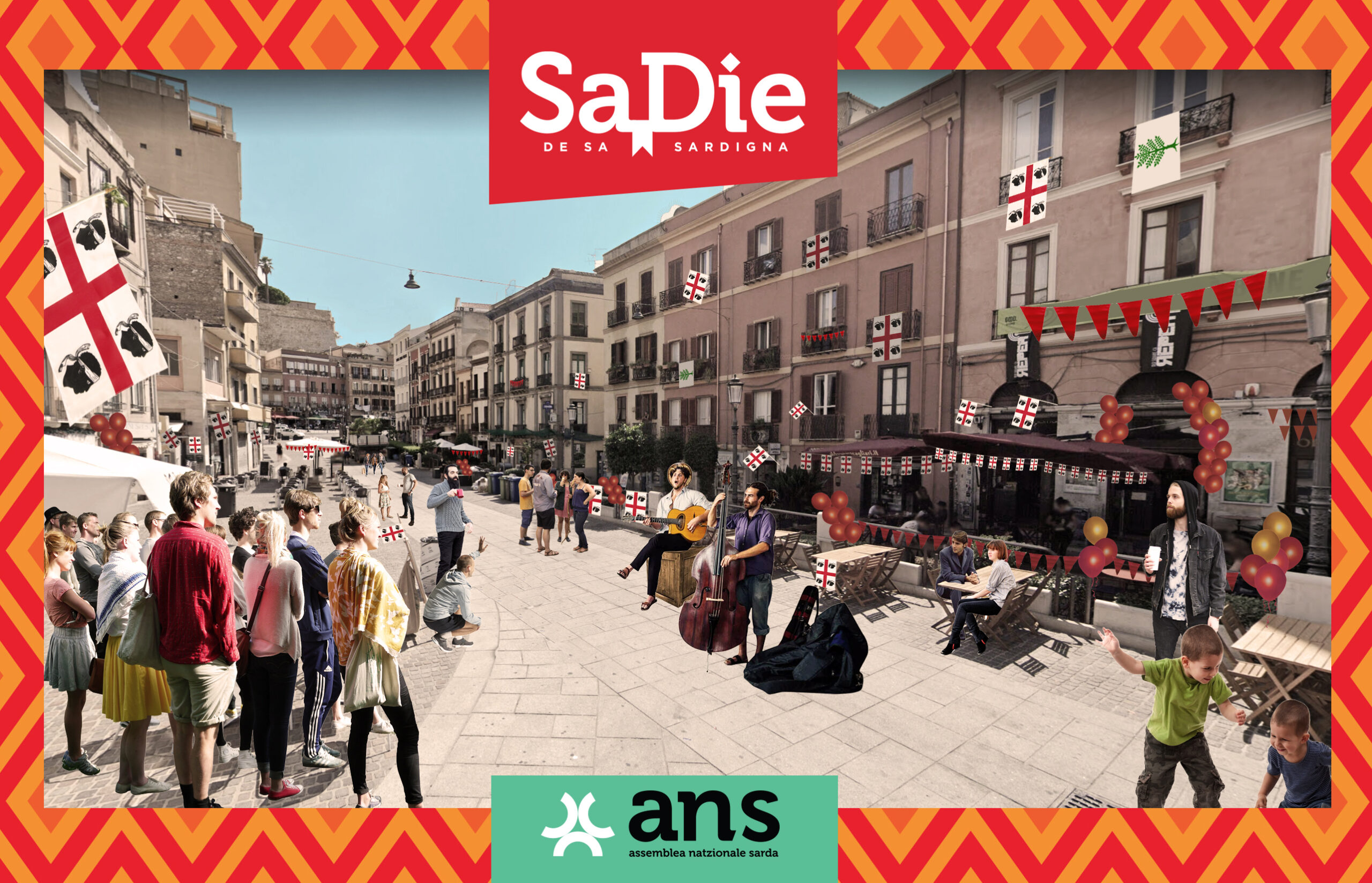 Cagliari si colora di rosso per Sa Die