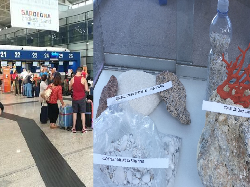 Aeroporti sardi tra turisti ladri, droga e soldi “nascosti”: boom di sequestri nel 2021