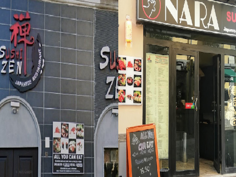 Cagliari, la crisi degli all you can eat: si ferma “Sushi Zen” in viale Diaz, addio a “Sushi Nara” in via Garibaldi