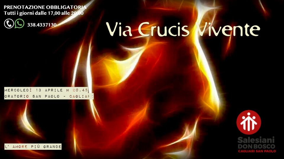 Cagliari, a San Paolo la Via Crucis vivente