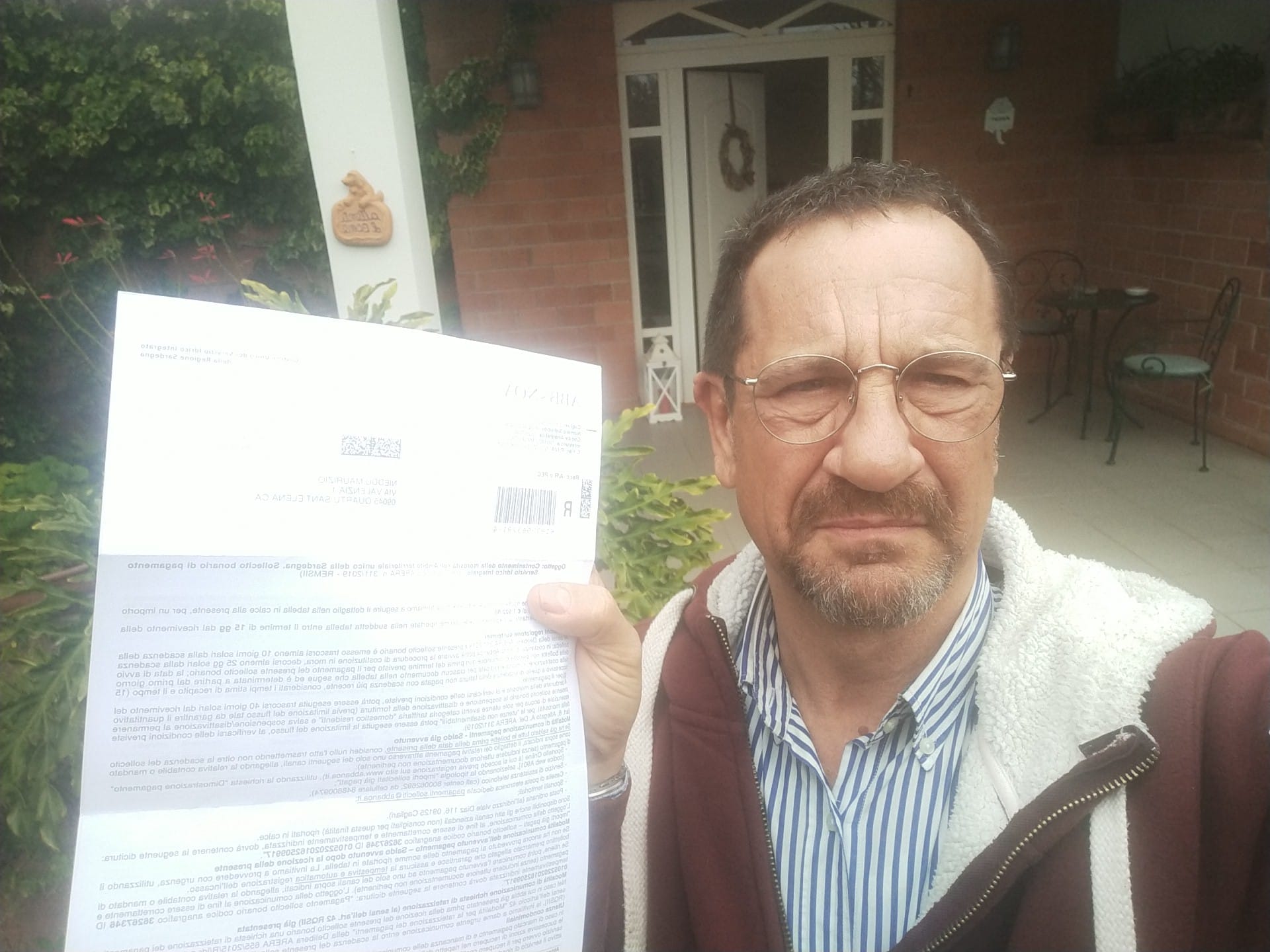 Quartu, disoccupato beffato: “Abbanoa vuole 2800 euro ma la mia villetta era disabitata”