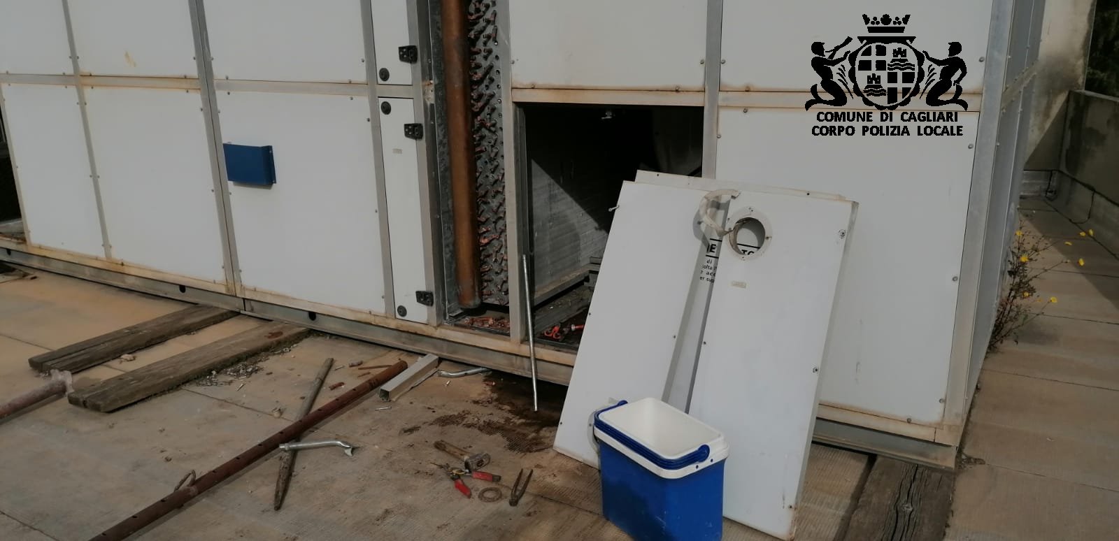 Cagliari, rubano il rame nella piscina abbandonata a San Michele: coppia di pluripregiudicati nei guai