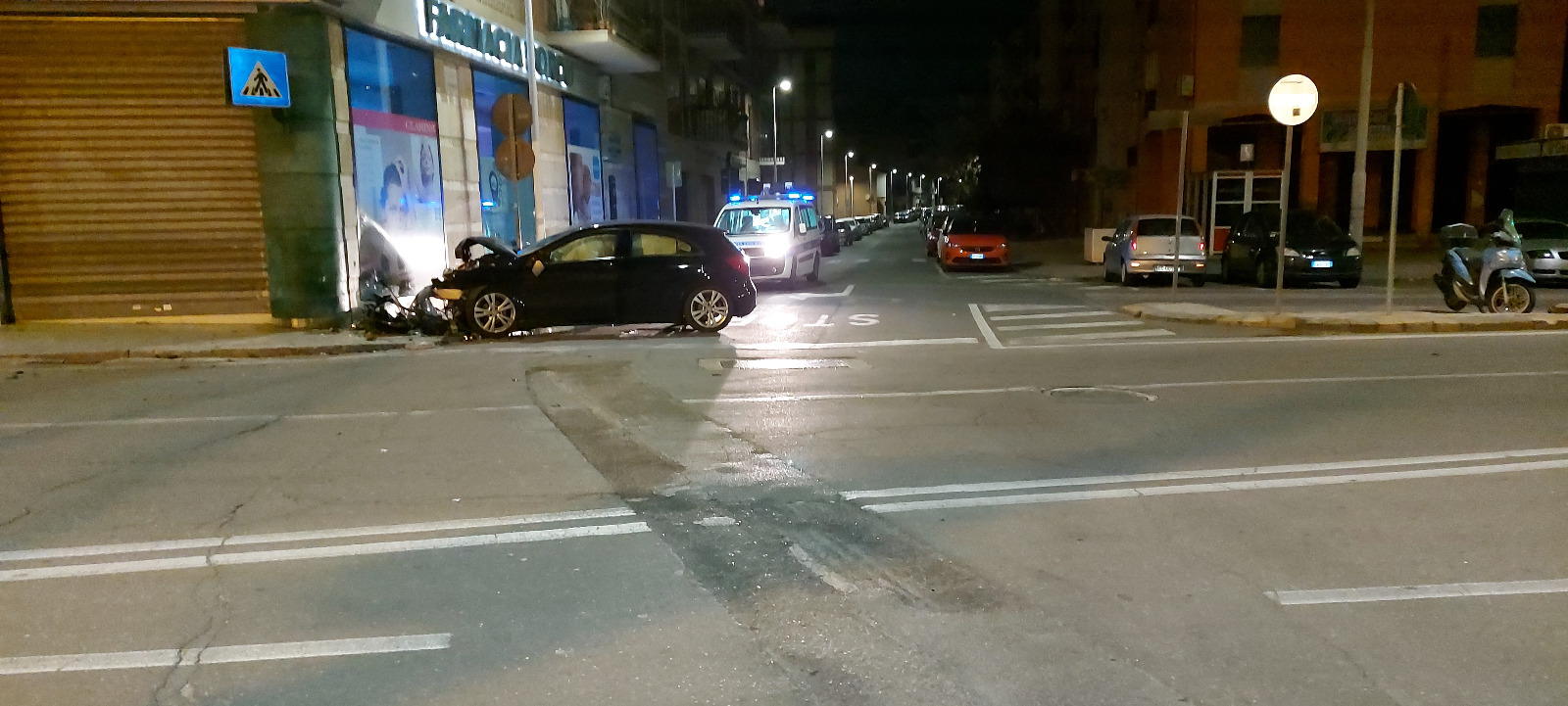 Cagliari prega per Michael, il 28enne gravissimo al Brotzu dopo lo schianto in via Cadello