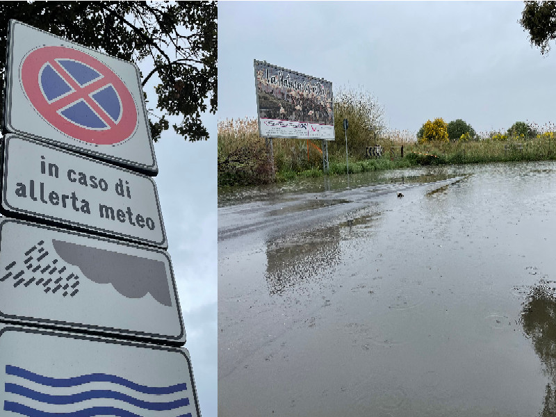 “A Quartu parcheggio vietato con l’allerta meteo ma strade allagate, il Comune teme richieste di risarcimento”