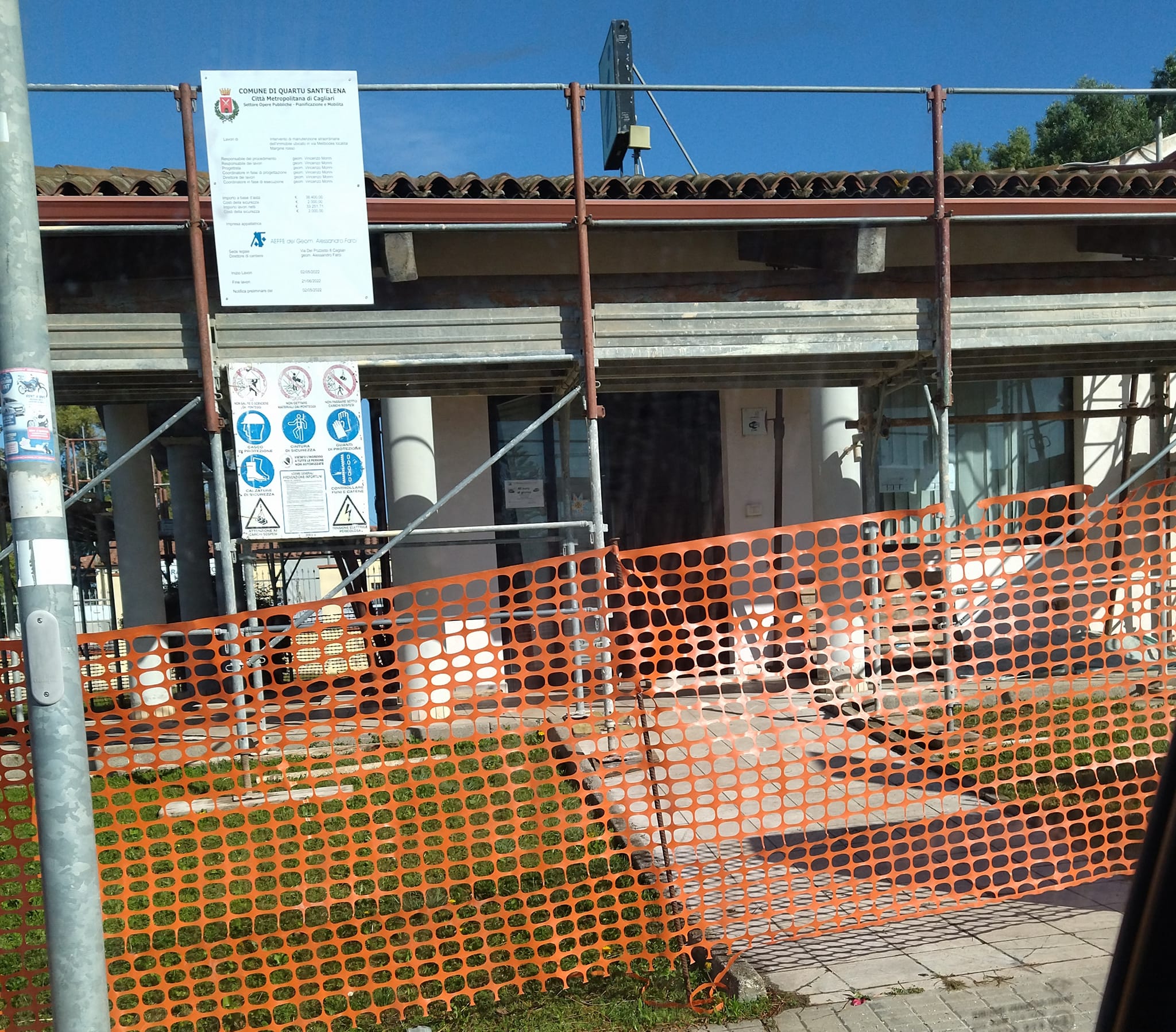 A Quartu risorge l’infopoint del Margine Rosso: tutto nuovo, sarà pronto entro l’estate