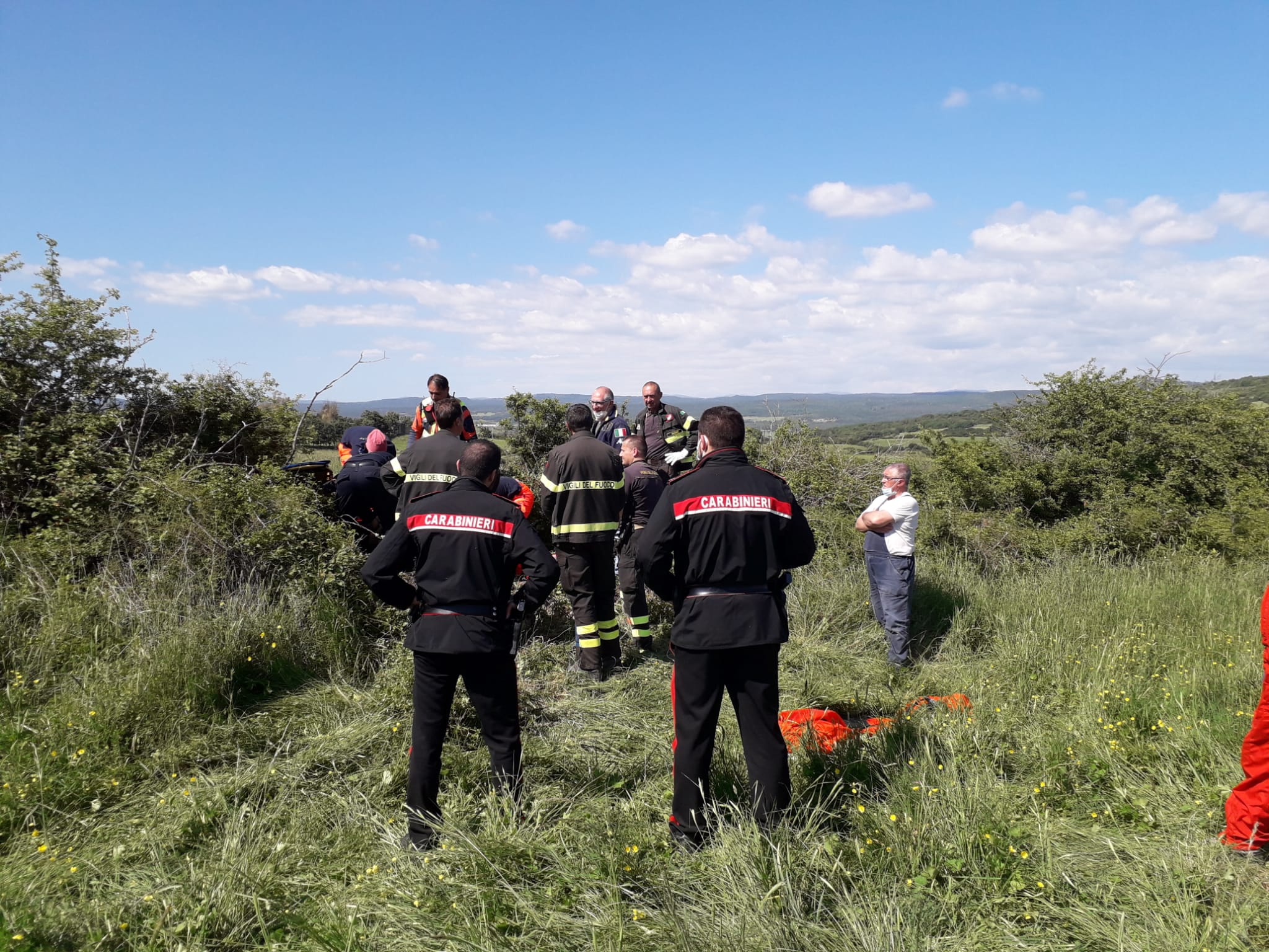 Fine della paura a Isili, ritrovato l’anziano scomparso: è stato subito portato all’ospedale