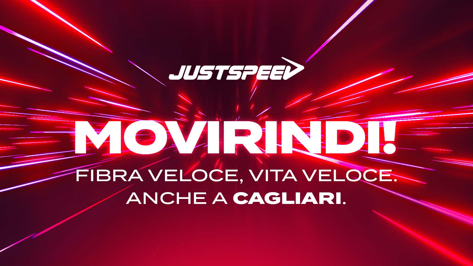 MOVIRINDI! È arrivata la fibra ultraveloce di JustSpeed