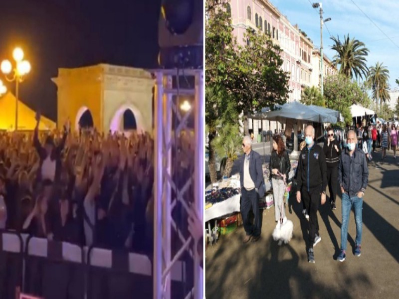 Cagliari risorge, folla nella passeggiata scoperta e maxi disco all’aperto al Bastione