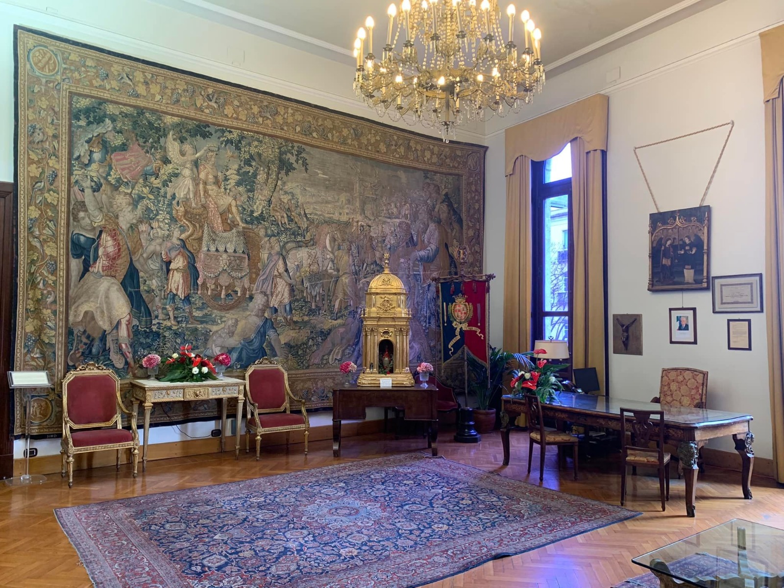 Le reliquie di Sant’Efisio a palazzo Bacaredda, stasera il rientro del Martire a Cagliari