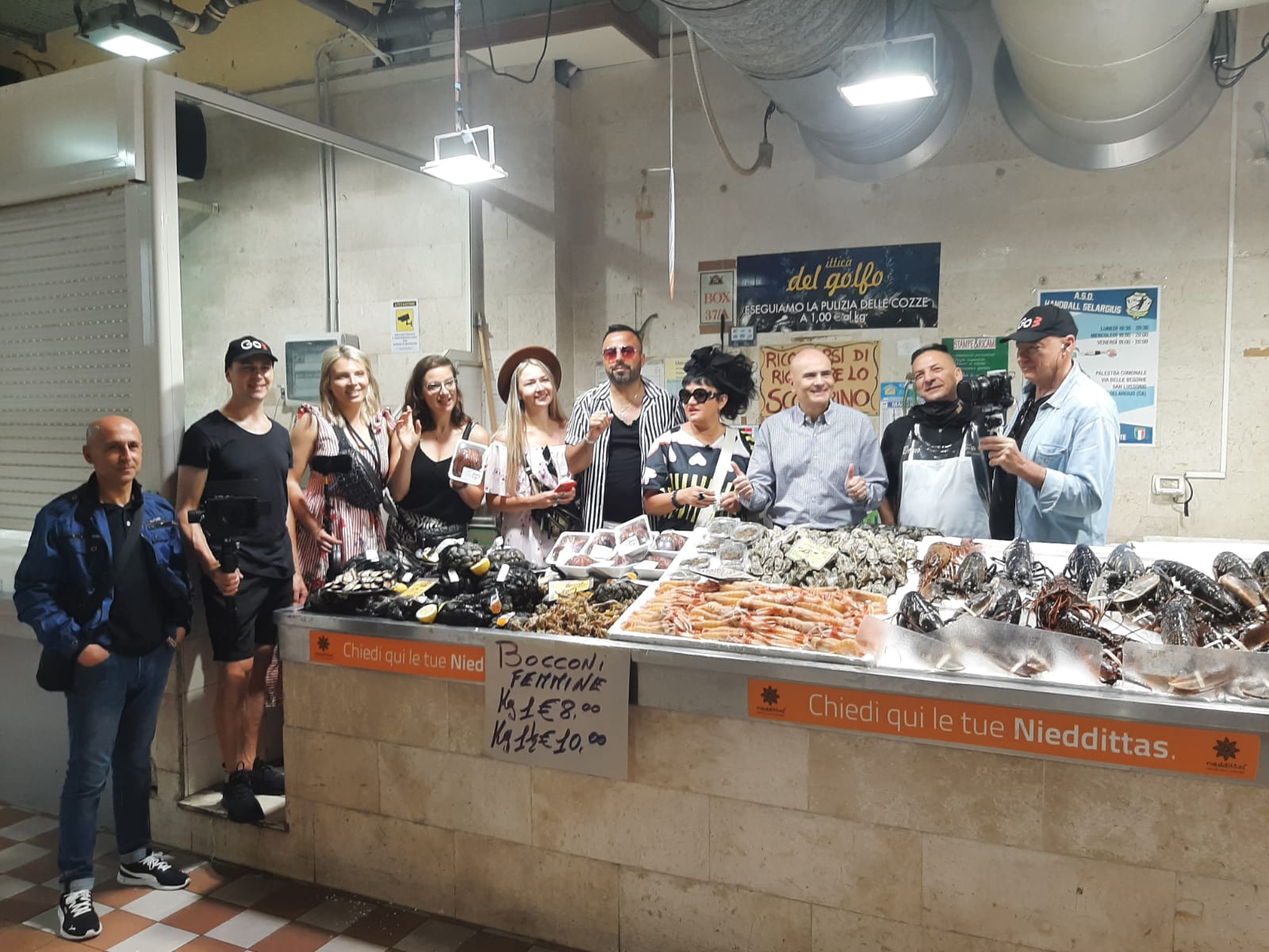 Il mercato di Cagliari nelle tv dell’est Europa, speciale su San Benedetto dell’emittente lettone GO3 Latvia