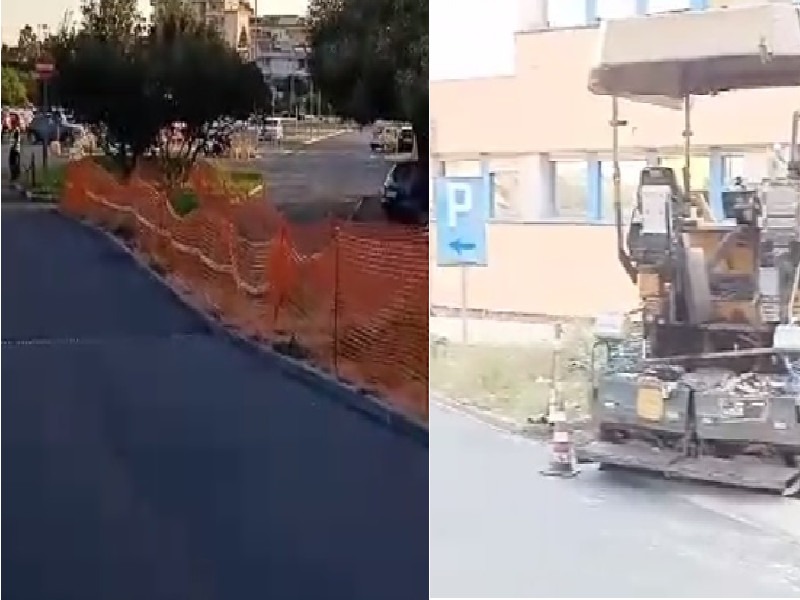 Cagliari, cantiere eterno e pochi parcheggi al Brotzu: “Infiniti disagi per lavoratori e pazienti”