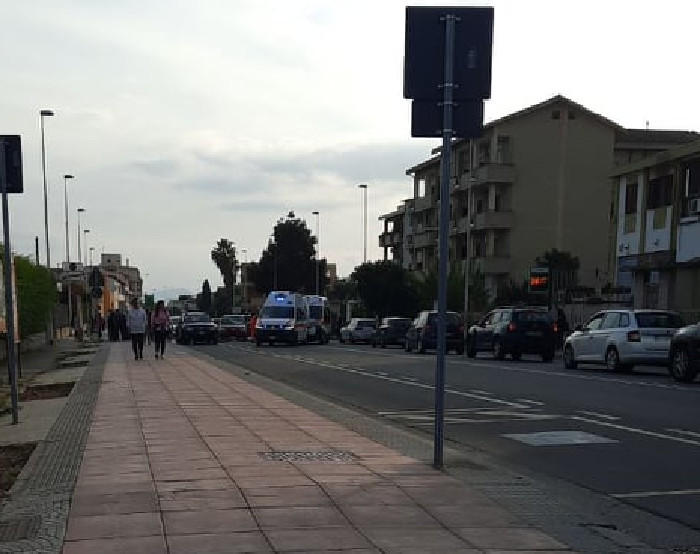 Quartu, gravissimo incidente in via San Benedetto: un 52enne in codice rosso al Brotzu