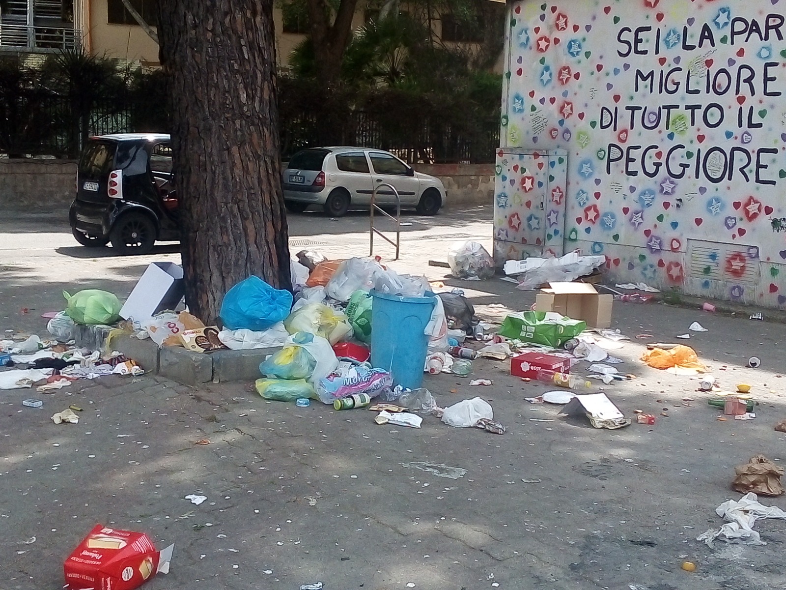 Caos spazzatura selvaggia a Cagliari, precipita la situazione a San Michele