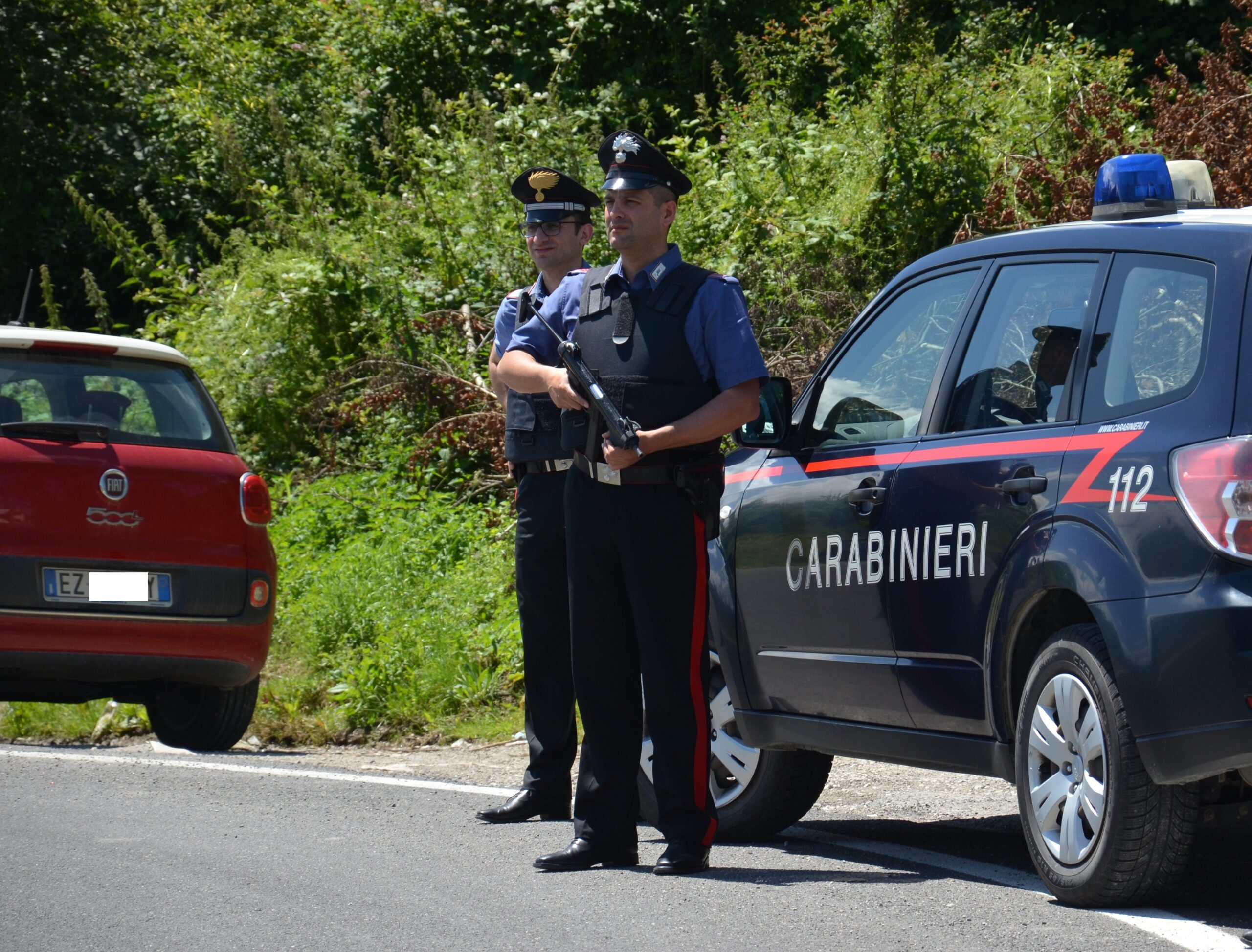 Hashish e marijuana nel camion, arrestati 2 autotrasportatori romeni a Ussaramanna
