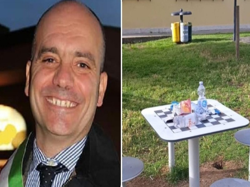 Uta, bevono nel nuovo parco e non buttano i rifiuti: “Multa da 500 euro”