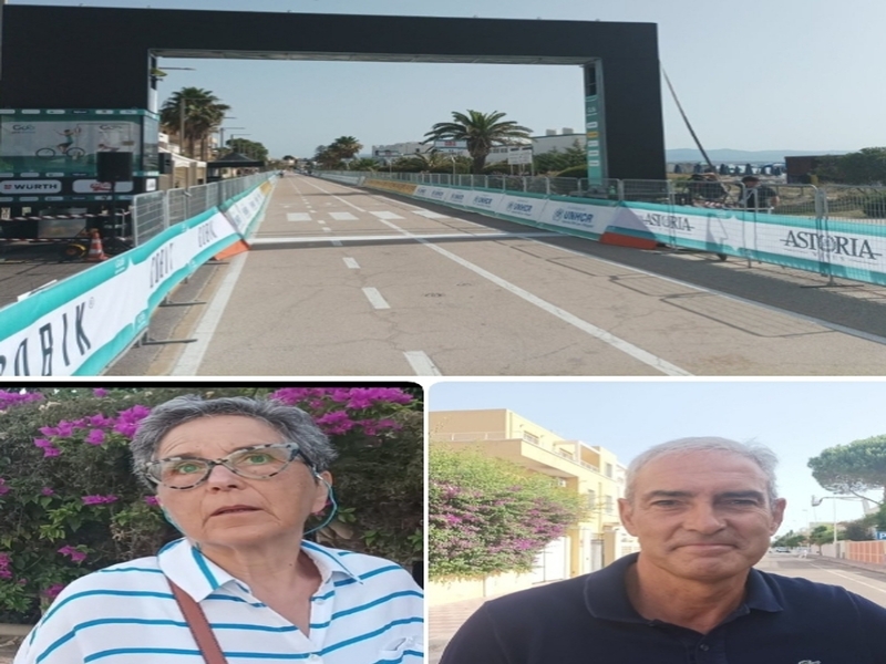 Cagliari, Poetto blindato per la gara ciclistica: “Costretti a fare smart working e la spesa a piedi”