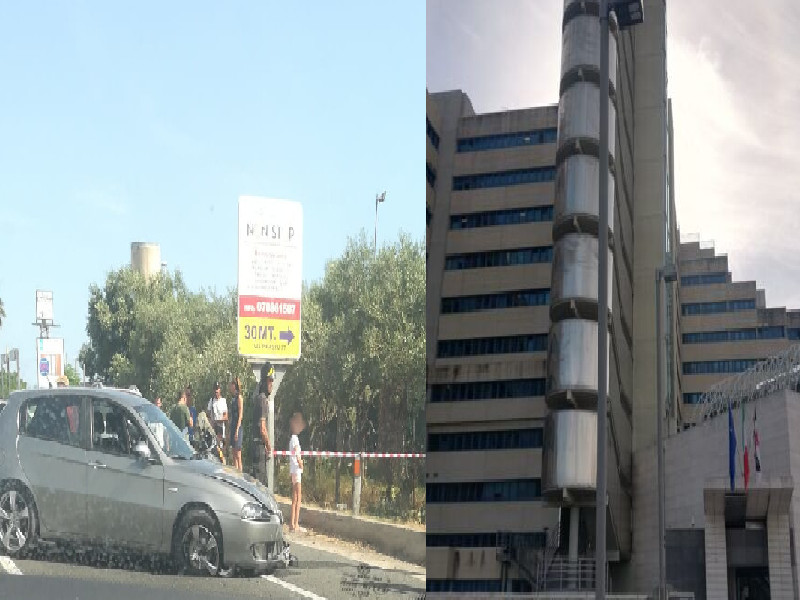 Schianto frontale sulla 554 a Quartu, gravissimo un motociclista 50enne: è in coma