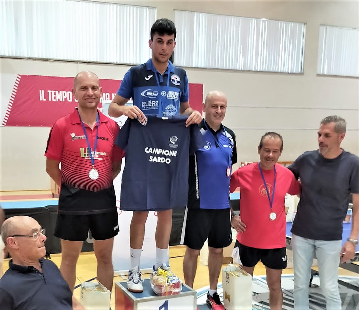 Tennistavolo, tre titoli ai campionati sardi assoluti con Poma e Casu