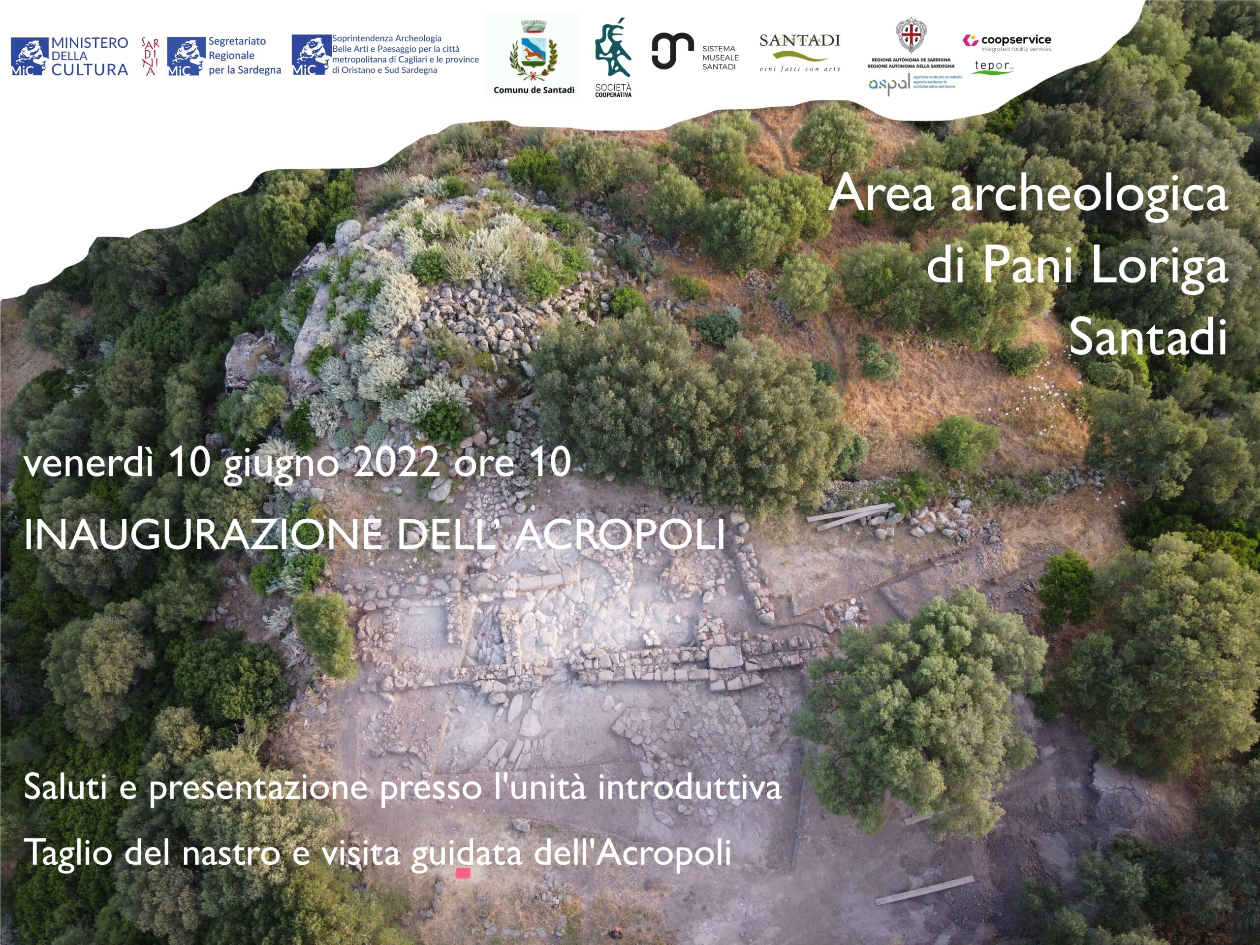 Venerdì a Santadi l’inaugurazione dell’Acropoli di Pani Loriga