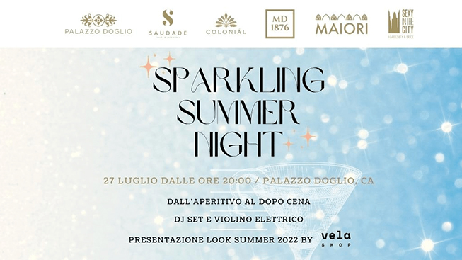 Sparkling Summer Night alla Corte Doglio: dall’aperitivo al dopocena tra moda, bollicine e musica