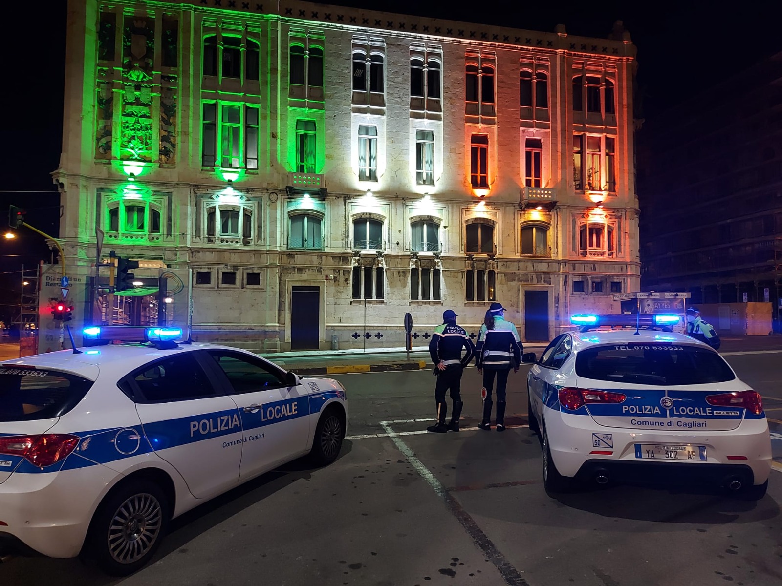 Record a Cagliari, in sei mesi 519 incidenti e 45 pedoni investiti