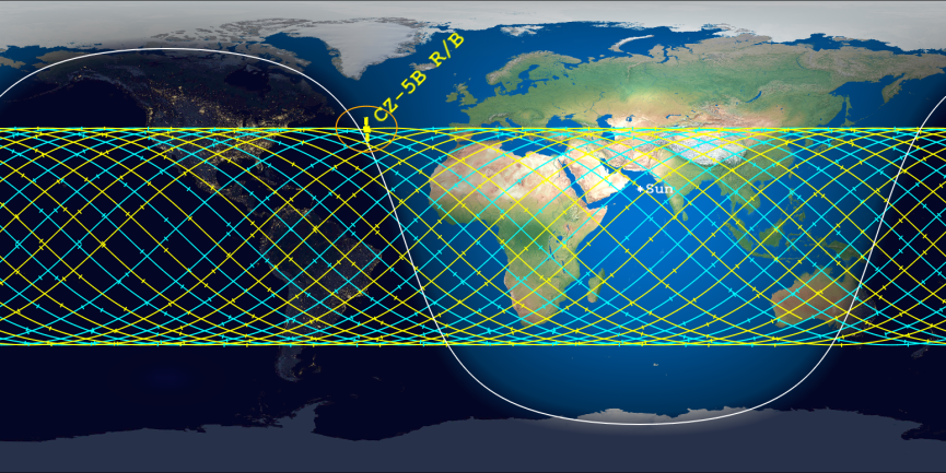 Razzo spaziale cinese fuori controllo: “I detriti potrebbero colpire anche la Sardegna”