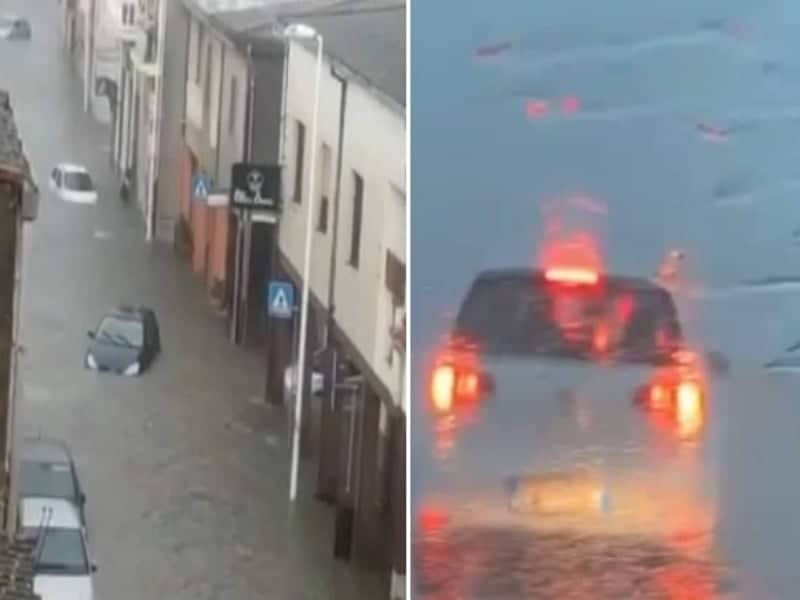 Assemini sott’acqua, sulla 130 e 131 automobilisti nel caos: “Bomba d’acqua impressionante”