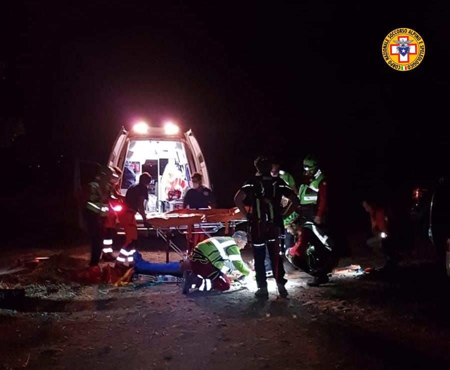 Arrampicatore milanese scivola nelle campagne di Villacidro: salvato dopo 3 ore da dieci soccorritori