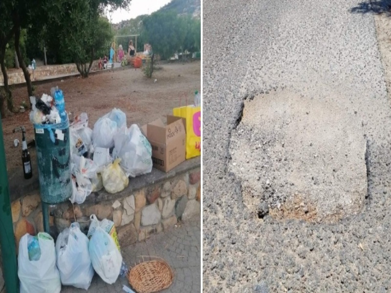 Costa Rei, abitanti in rivolta tra rifiuti e strade devastate: “Siamo stati abbandonati, non lo meritiamo”