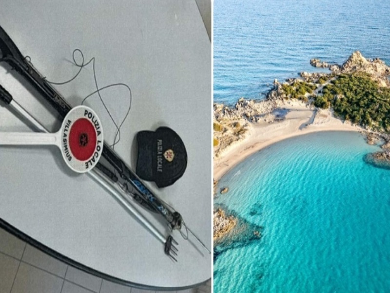 Pesca nell’oasi protetta di Villasimius, turista romano multato: “Deve pagare 400 euro”