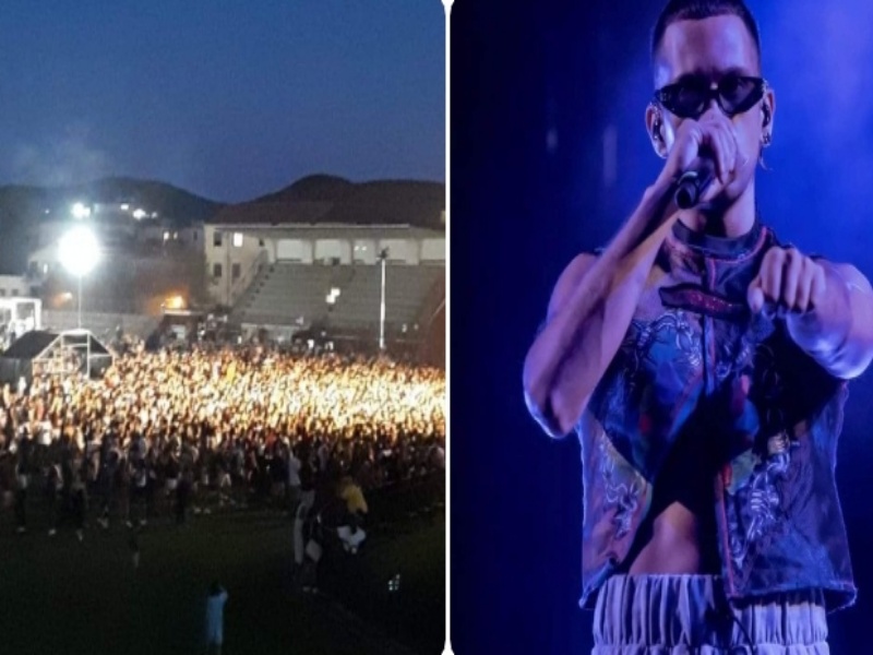 Mahmood incanta Iglesias, in migliaia al concertone gratuito: “Bentornato nella tua Sardegna”