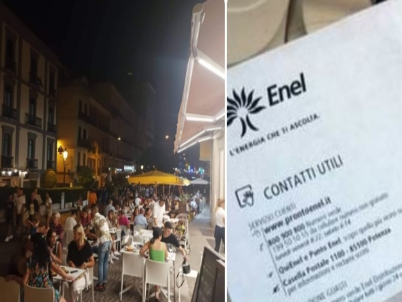 Cagliari, ristoratori strozzati dagli aumenti di luce e gas: “Mettiamo le nostre bollette in vetrina”