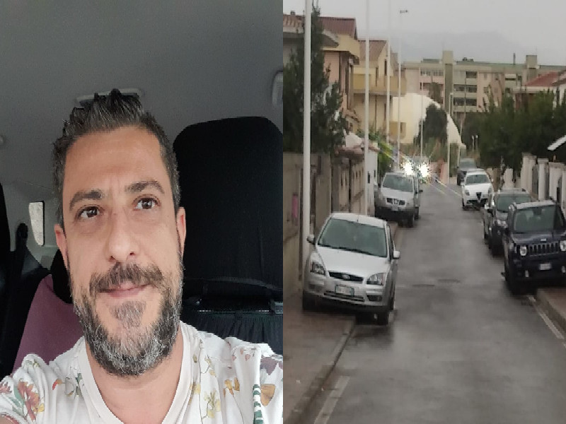 A Pirri i nuovi marciapiedi sono troppo larghi: “Multato perché è impossibile parcheggiare sulla strada”