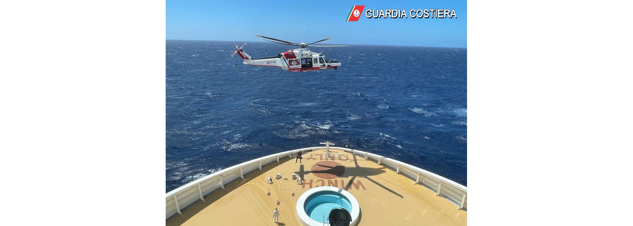 Cagliari, trauma cranico dopo un incidente sulla nave da crociera: bimbo di 5 anni al Brotzu in elicottero