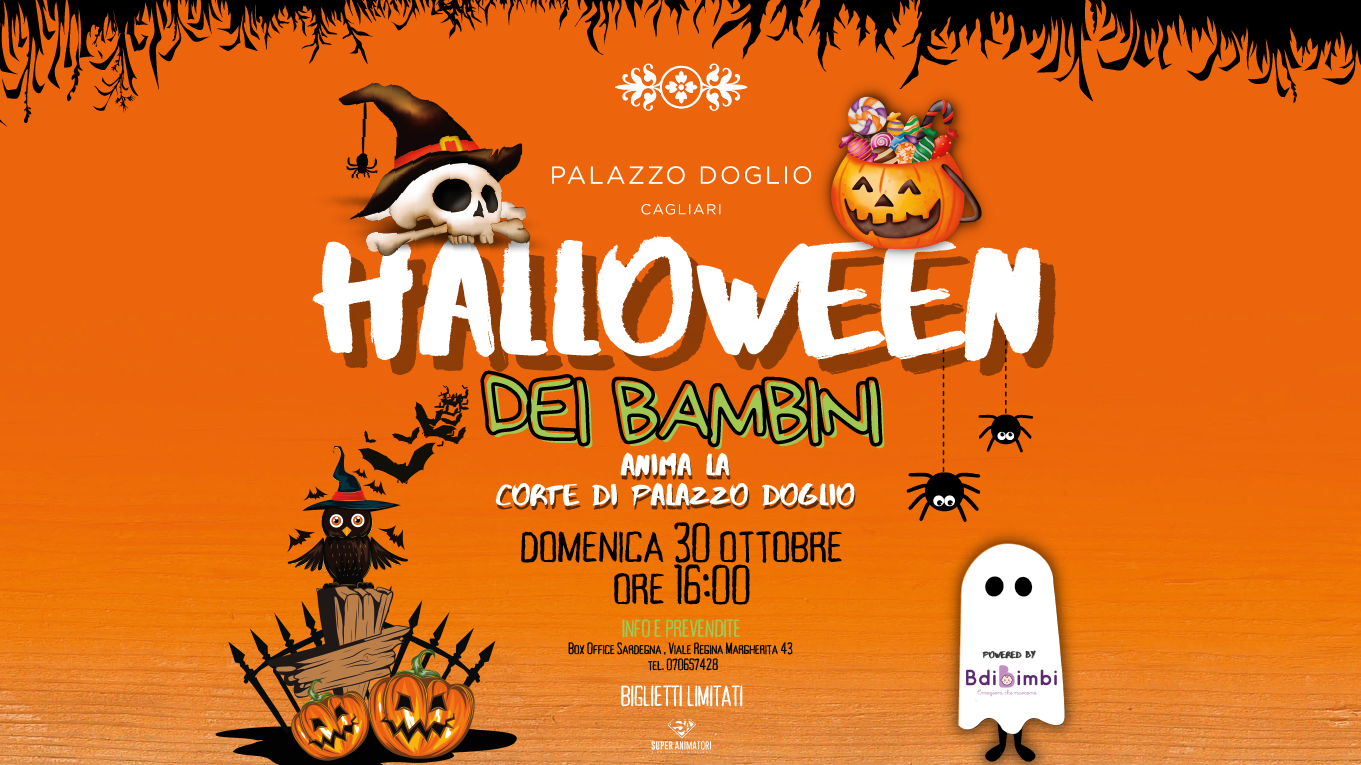 Halloween dei bambini anima la Corte di Palazzo Doglio