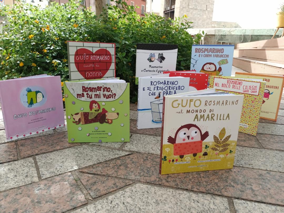 Gufo Rosmarino nel mondo di Amarilla, la saga made in Sardegna fra palco e librerie