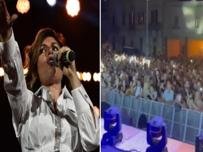 Giusy Ferreri infiamma Quartu, pienone in piazza per la star di “Roma Bangkok” e “La isla”