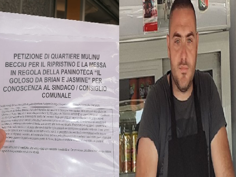 Paninaro abusivo multato a Cagliari, il rione si mobilita: “Una raccolta firme per farlo lavorare”