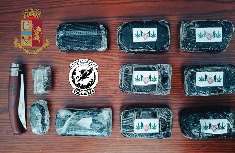 Cagliari, in casa hashish del valore di 8 mila euro: arrestata una pregiudicata a Sant’Avendrace