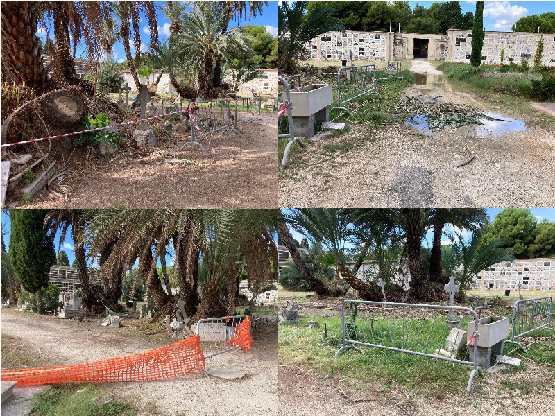 “Lapidi rotte e loculi utilizzati come deposito di rifiuti, la vergogna del cimitero di Bonaria a Cagliari”