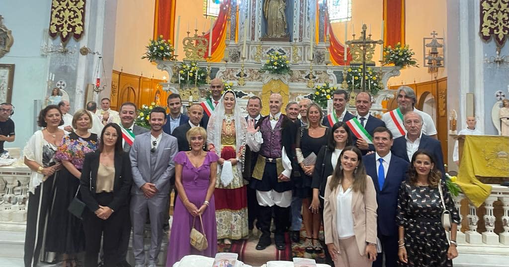 Martina e Samuele, un magico Matrimonio Selargino: una comunità intera si abbraccia per il rito d’amore