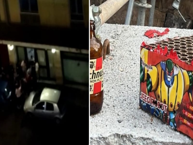 Cagliari, cori e fuochi d’artificio alle 3 di notte in via Mameli: residenti disperati