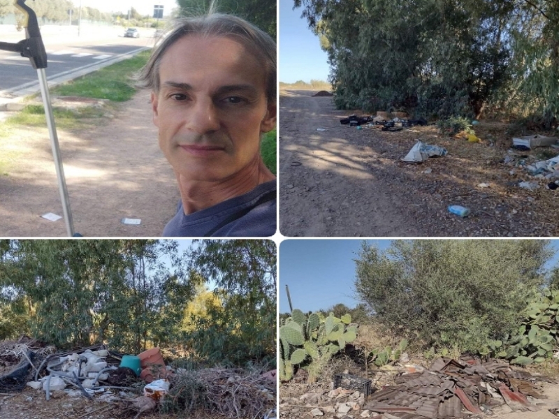 Quartu, invasione di rifiuti da via Fiume a Flumini: “Schifo inenarrabile, mettete le telecamere”