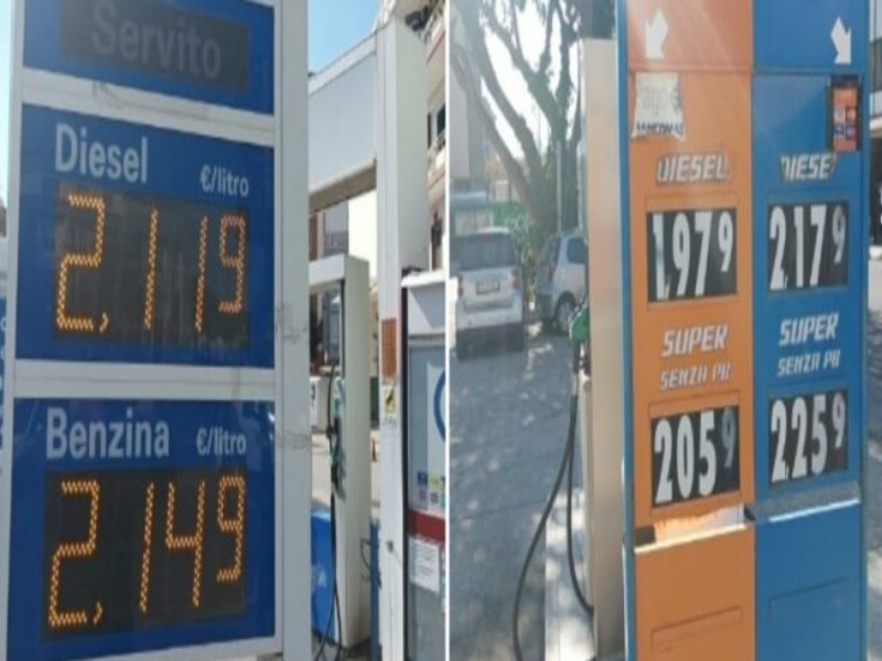 Gasolio e benzina a due euro, scatta la nuova impennata: prezzi choc in tutto il Cagliaritano