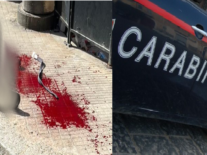 Cagliari, rissa tra stranieri e sangue in pieno centro: un giovane ferito a martellate