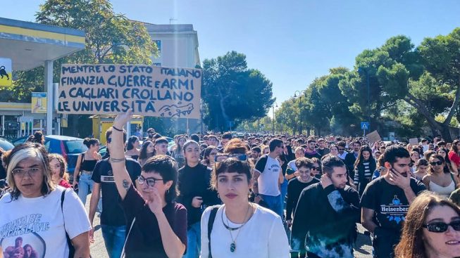 Gli studenti di tutt'Italia venerdì in piazza dopo il crollo all'Università  di Cagliari: “Vogliamo sicurezza” - Casteddu On line