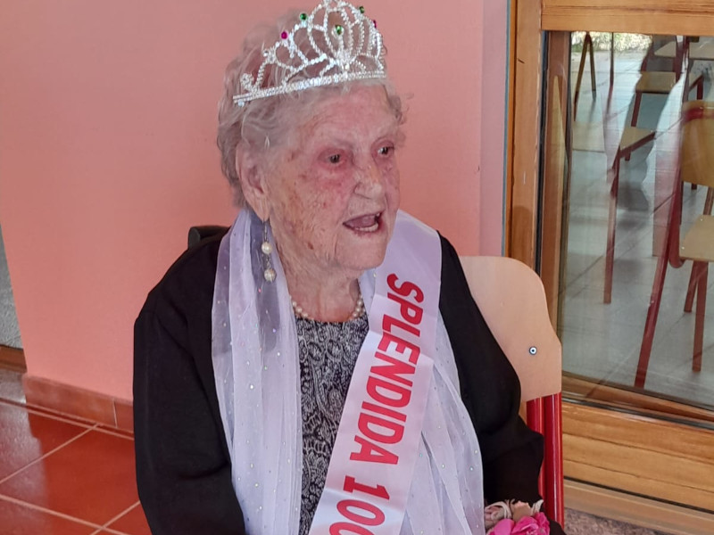 Grande festa per Letizia Puddu Pilia: “Ho compiuto 100 anni, vi auguro di arrivare alla mia età”